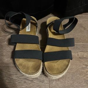 Steve Madden - Kimmie Black Sandal